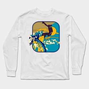 Retro Surfer Long Sleeve T-Shirt